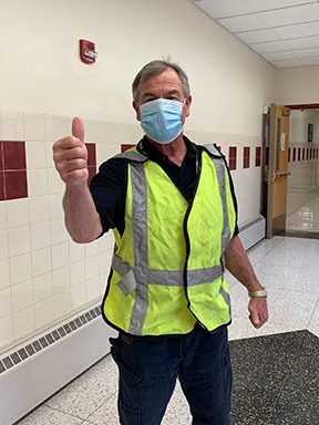 Wayland Fire Department loans safety Vests