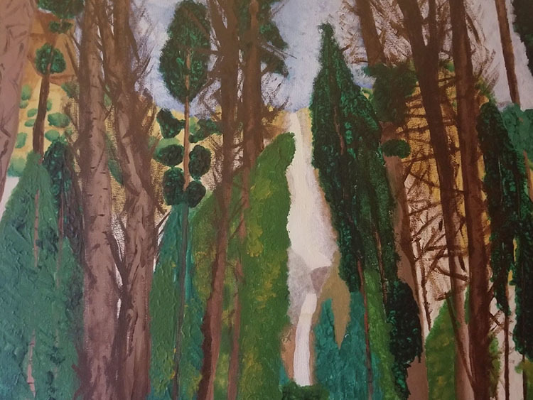WCCS High School art students continue to create from home