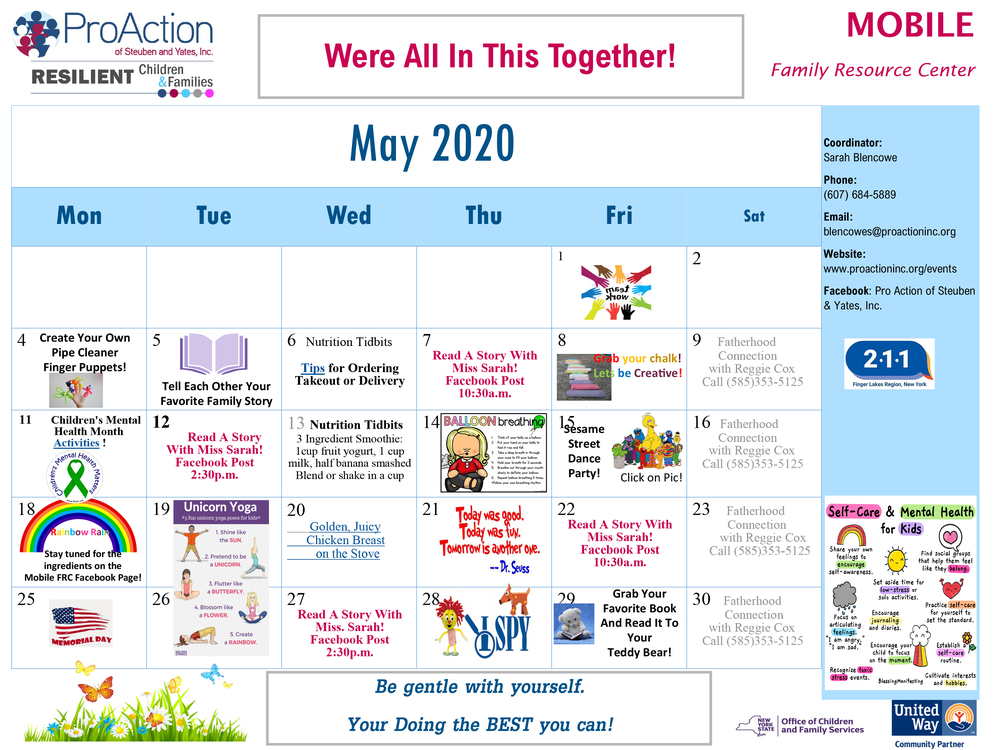 Mobile Family Resource Center offers great home activities Wayland