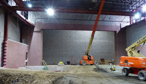 Auditorium Update: Images from 3/13