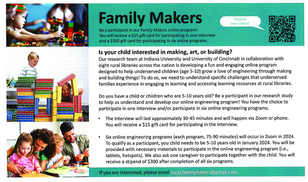 Family Makers Activities: Check It Out!